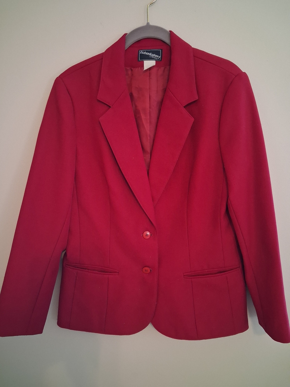 Vintage Haberdashery By Personal Two-Button Women's Blazer